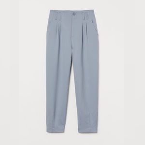 Straight leg blue grey trouser from H&M size 2